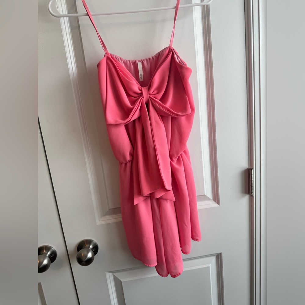 Pink Mini Romper - Sage Sz Small
